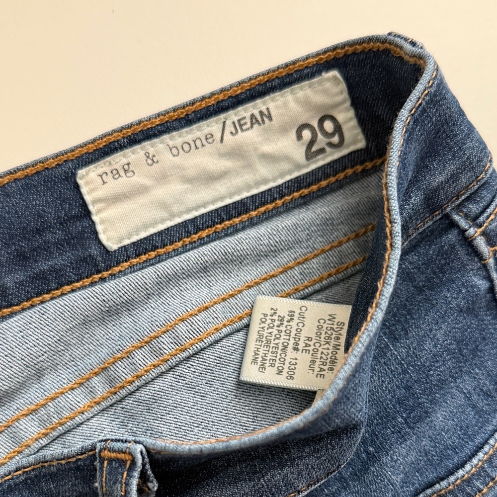 rag & bone Skinny Capri Jeans - Picture 5 of 12